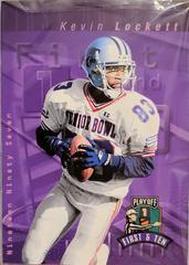 Kevin Lockett #242 Football Cards 1997 Playoff 1st & 10 Prices