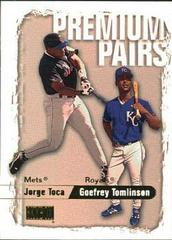 Jorge Toca, Goefrey Tomlinson #241 Baseball Cards 2000 Skybox Prices