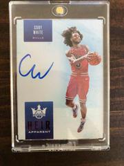 Coby White [Ruby] #HA-CWH Basketball Cards 2019 Panini Court Kings Heir Apparent Autographs Prices