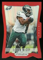 LeSean McCoy [Red Prizm Die Cut] Football Cards 2012 Panini Prizm Prices