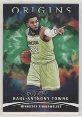 Karl Anthony Towns [Green] Basketball Cards 2021 Panini Origins Prices
