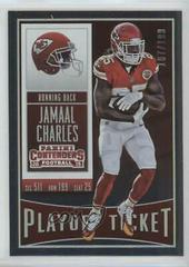 Jamaal Charles [Playoff Ticket] #6 Football Cards 2015 Panini Contenders Prices