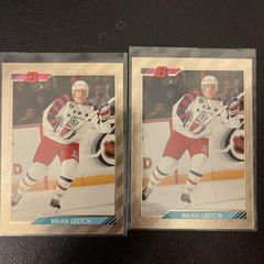 Brian Leetch [Foil] Hockey Cards 1992 Bowman Prices