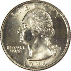 1996 D Coins Washington Quarter Prices