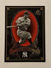 Lou Gehrig #DVVZQ Baseball Cards 2007 SP Legendary Cuts Prices