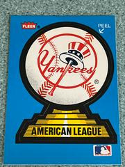 New York Yankees Baseball Cards 1987 Fleer Team Stickers Prices