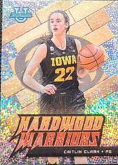 Caitlin Clark [Speckle] #HW-21 Basketball Cards 2022 Bowman University Best Hardwood Warriors Prices
