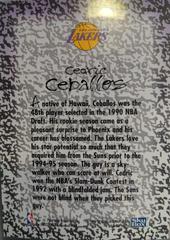 Card Back | Cedric Ceballos Basketball Cards 1994 Hoops