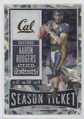 Aaron Rodgers [Cracked Ice] Football Cards 2016 Panini Contenders Draft Picks Prices