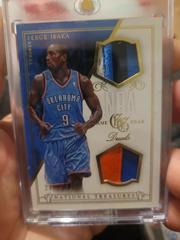 Serge Ibaka #18 Basketball Cards 2014 Panini National Treasures NBA Game Gear Duals Prices