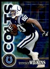 Terrence Wilkins Football Cards 2000 Topps Finest Prices