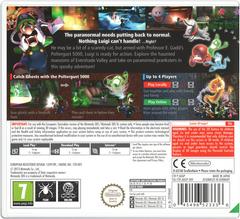 Case Back | Luigi's Mansion 2 PAL Nintendo 3DS