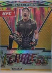 Brandon Moreno [Gold] #17 Ufc Cards 2022 Panini Prizm UFC Fearless Prices