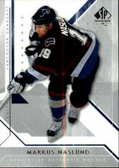 Markus Naslund Hockey Cards 2006 SP Authentic Prices