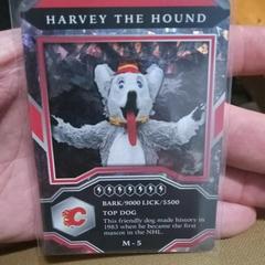 Harvey The Hound [Sparkle] Hockey Cards 2021 Upper Deck MVP Mascots Gaming Prices