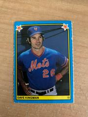 Dave Kingman #232 Baseball Cards 1983 Fleer Stickers Prices
