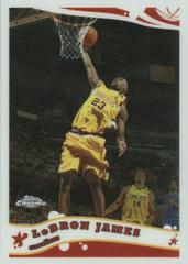 LeBron James Basketball Cards 2005 Topps Chrome Prices