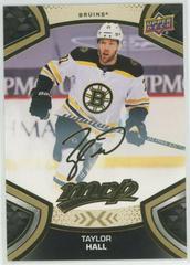 Taylor Hall [Gold Script] #120 Hockey Cards 2021 Upper Deck MVP Prices