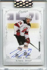 Ty Smith Hockey Cards 2020 Upper Deck Clear Cut Champs Autographs Prices