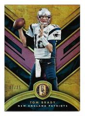 Tom Brady [Rose Gold] Football Cards 2019 Panini Gold Standard Prices