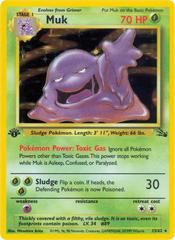 Muk [1st Edition] Pokemon Fossil Prices