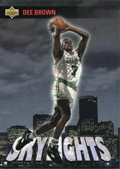 Dee Brown Skylights Basketball Cards 1993 Upper Deck Prices