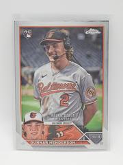 Gunnar Henderson #USC208 Baseball Cards 2023 Topps Chrome Update Prices