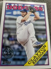 Clayton Kershaw #T88-21 Baseball Cards 2023 Topps Silver Pack 1988 35th Anniversary Prices