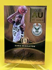 Khris Middleton #AU-KM Basketball Cards 2016 Panini Gold Standard AU Autographs Prices
