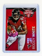 Roddy White [Mirror Platinum Red] #6 Football Cards 2014 Panini Totally Certified Prices