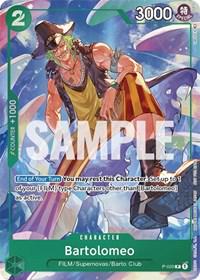 Bartolomeo [Event] P-029 One Piece Promo