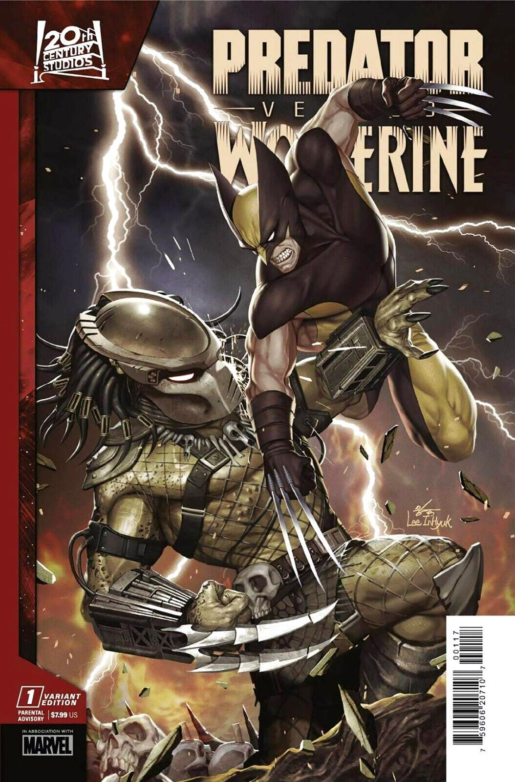 Predator Vs. Wolverine [Lee] #1 (2023) Comic Books Predator Vs. Wolverine