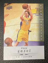 Pau Gasol #83 Basketball Cards 2008 Upper Deck First Edition Prices