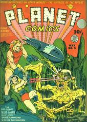 Planet Comics #5 (1940) Comic Books Planet Comics Prices
