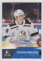 Jonatan Berggren [Autograph] Hockey Cards 2021 Upper Deck AHL Prices