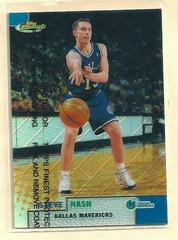 Steve Nash [Refractor] #203 Basketball Cards 1999 Finest Prices