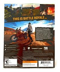 Back Cover | Playerunknown's Battlegrounds [Game Preview Edition] Xbox One
