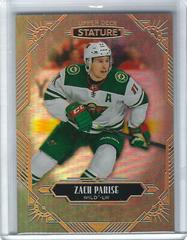 Zach Parise Hockey Cards 2020 Upper Deck Stature Prices