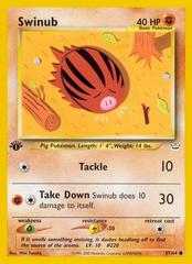 Swinub [1st Edition] #57 Pokemon Neo Revelation Prices
