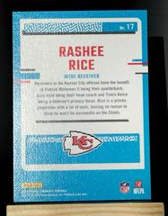 Back | Rashee Rice Football Cards 2023 Panini Donruss Rated Rookies Portrait