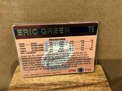 Back | Eric Green Football Cards 1994 Action Packed Fantasy Forecast