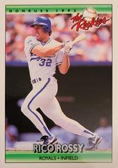 Rico Rossy Baseball Cards 1992 Panini Donruss Rookies Prices