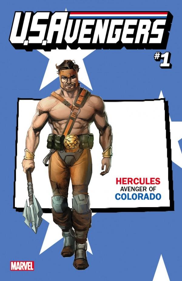 U.S.Avengers [Reis Colorado] #1 (2017) Comic Books U.S. Avengers