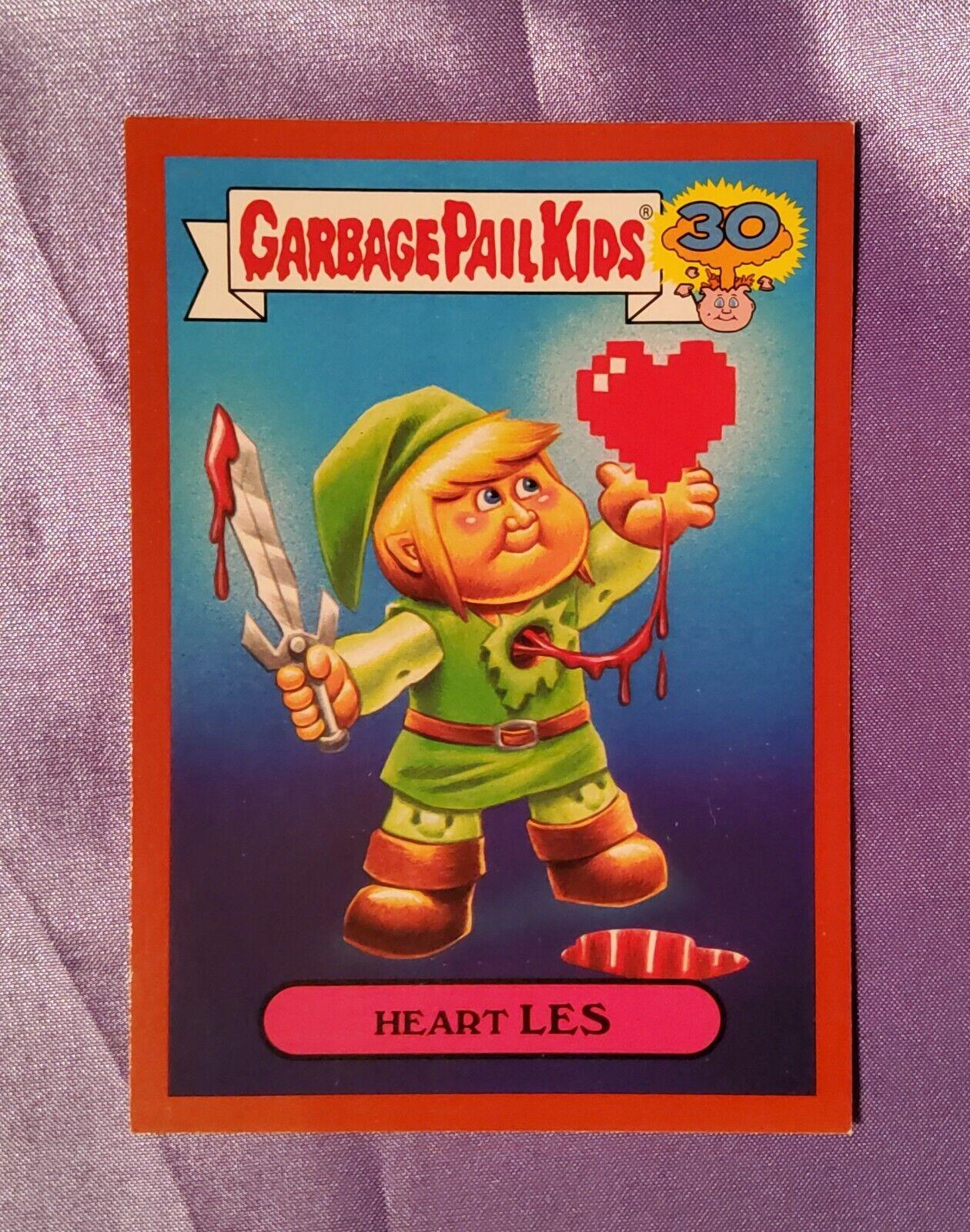 Heart LES [Red] #14b 2015 Garbage Pail Kids