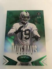 Mike Davis [Green] #153 Football Cards 2014 Panini Certified Prices
