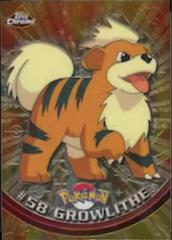 Growlithe #58 Pokemon 2000 Topps Chrome Prices