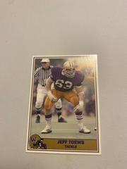Jeff Toews #68 Football Cards 1992 Pacific Washington Greats Prices