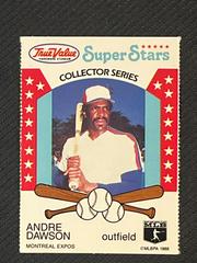 Andre Dawson Baseball Cards 1986 True Value Perforated Prices