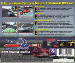 Back Cover | Newman Haas Racing Playstation