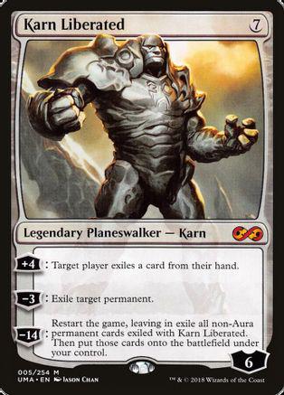 Karn Liberated [Foil] Magic Ultimate Masters